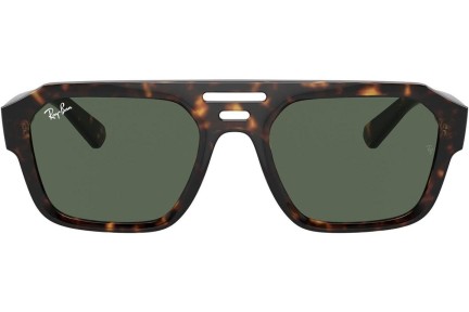 Zonnebril Ray-Ban Corrigan RB4397 135971 Flat Top Havana