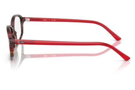 Brillen Ray-Ban RX5432 8396 Rechthoekige Rood