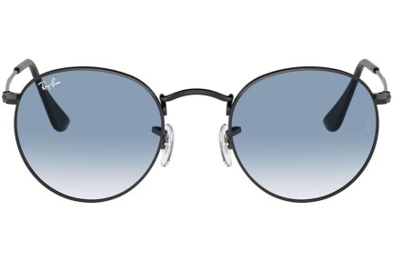 Zonnebril Ray-Ban Round Metal RB3447 002/3F Ronde Zwart