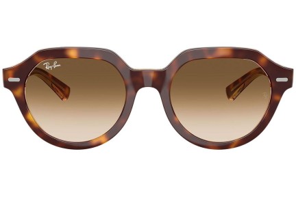 Zonnebril Ray-Ban Gina RB4399 141451 Vierkant Havana