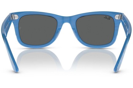 Zonnebril Ray-Ban Wayfarer RB2140F 1409B1 Vierkant Blauw