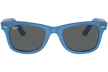 Zonnebril Ray-Ban Wayfarer RB2140F 1409B1 Vierkant Blauw