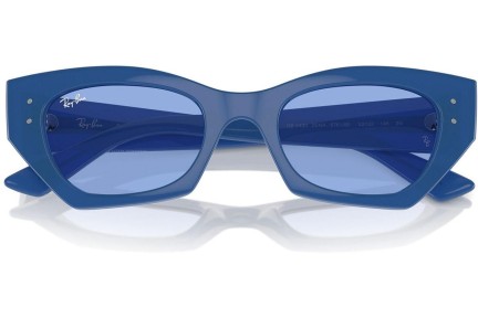 Zonnebril Ray-Ban RB4430 676180 Browline Blauw