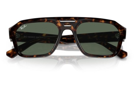 Zonnebril Ray-Ban Corrigan RB4397 135971 Flat Top Havana