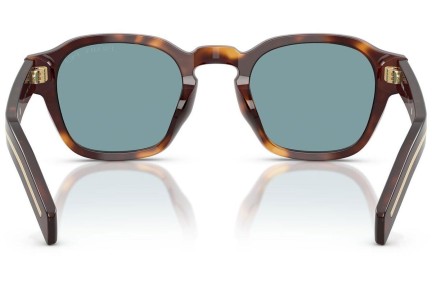 Zonnebril Prada PRA16S 15W04D Polarized Ovaal Havana