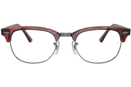 Brillen Ray-Ban Clubmaster RX5154 8376 Browline Rood