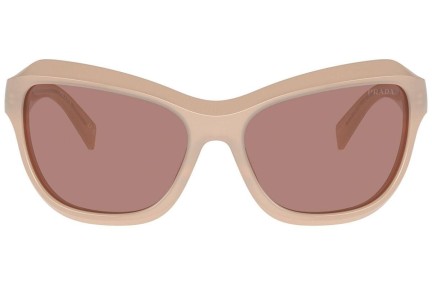 Zonnebril Prada PRA27SF 19R10D Cat Eye Beige