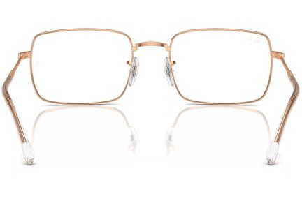 Brillen Ray-Ban RX6520 3094 Rechthoekige Goud