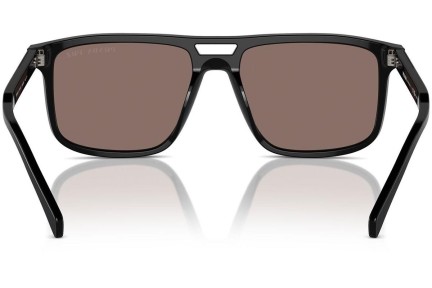 Zonnebril Prada PRA22SF 16K30H Polarized Rechthoekige Zwart