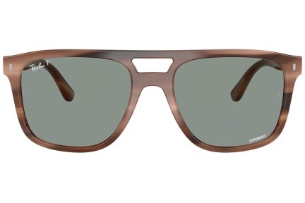 Zonnebril Ray-Ban RB2213CH 1423O9 Polarized Vierkant Bruin