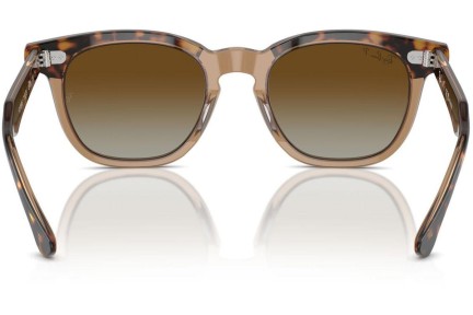 Zonnebril Ray-Ban Junior RJ9098S 7152T5 Polarized Vierkant Havana