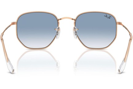 Zonnebril Ray-Ban Hexagonal RB3548 92023F Pilot Goud