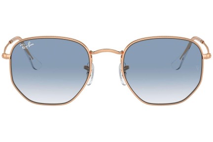 Zonnebril Ray-Ban Hexagonal RB3548 92023F Pilot Goud