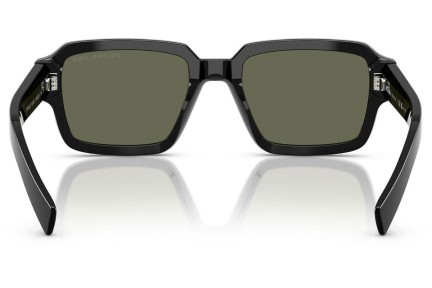 Zonnebril Prada PR02ZS 1AB03R Polarized Rechthoekige Zwart