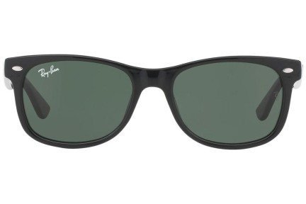 Zonnebril Ray-Ban Junior New Wayfarer Junior RJ9052S 100/71 Vierkant Zwart