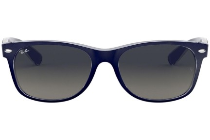 Zonnebril Ray-Ban New Wayfarer Color Mix RB2132 605371 Vierkant Blauw