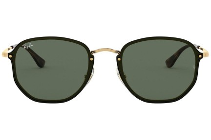 Zonnebril Ray-Ban Blaze Hexagonal Blaze Collection RB3579N 001/71 Vierkant Zwart