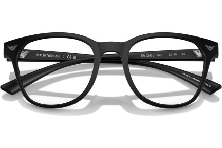 Brillen Emporio Armani EA3240U 5001 Ovaal Zwart