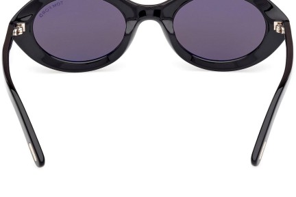 Zonnebril Tom Ford Carmen FT1186 01A Ovaal Zwart