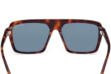 Zonnebril Tom Ford Vincent FT1176 53N Vierkant Havana