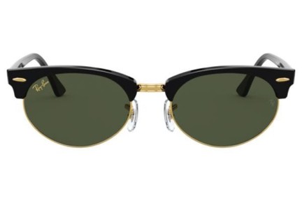 Zonnebril Ray-Ban Clubmaster Oval RB3946 130331 Browline Zwart