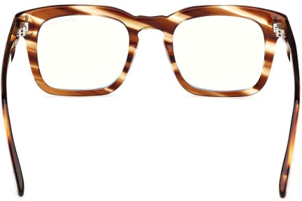 Brillen Tom Ford FT6025-B 053 Vierkant Havana