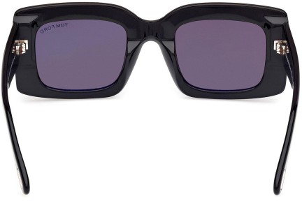 Zonnebril Tom Ford Brigitta FT1188 01A Rechthoekige Zwart