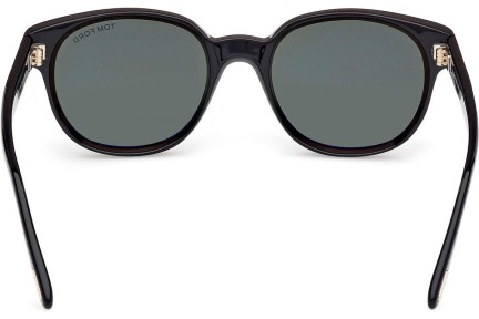 Zonnebril Tom Ford Mert FT1180 01N Ronde Zwart