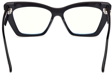 Brillen Tom Ford FT6026-B 001 Cat Eye Zwart