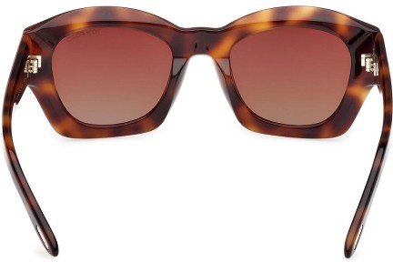 Zonnebril Tom Ford Guilliana FT1083 53F Vierkant Havana