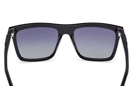 Zonnebril Guess GU00166 01D Polarized Vierkant Zwart