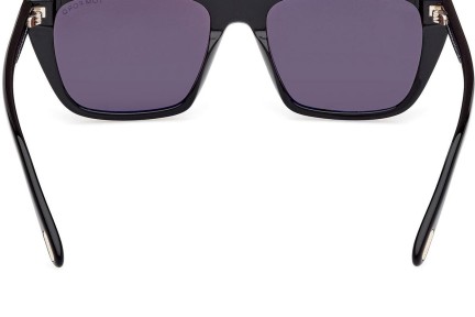 Zonnebril Tom Ford Aslan FT1175 01A Vierkant Zwart