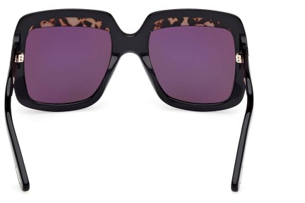 Zonnebril Tom Ford Aurora FT1194 01A Vierkant Zwart