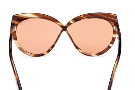 Zonnebril Tom Ford Beatrice FT1196 53E Cat Eye Havana