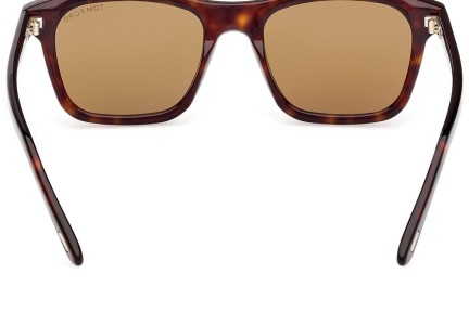 Zonnebril Tom Ford Barron FT1179 52E Vierkant Havana