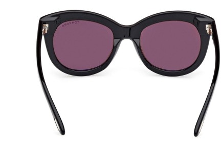 Zonnebril Tom Ford Odette FT1189 01E Cat Eye Zwart