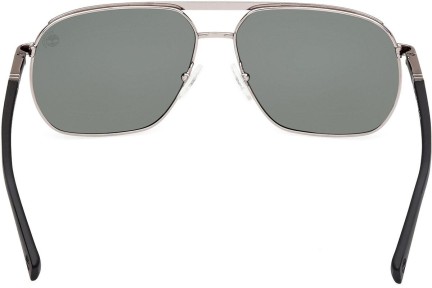 Zonnebril Timberland TB00027 08R Polarized Vierkant Zilver