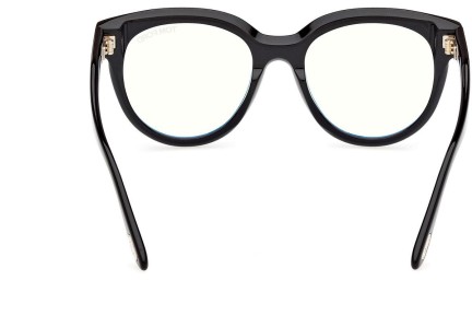 Brillen Tom Ford FT5987-B 001 Cat Eye Zwart