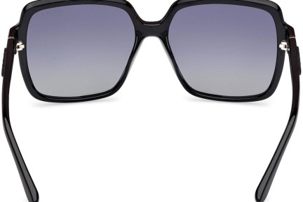 Zonnebril Guess GU00157 01D Polarized Vierkant Zwart