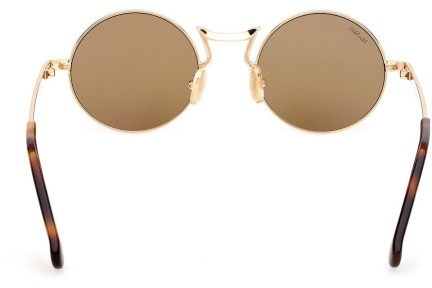 Zonnebril Max Mara MM0127 30L Ronde Goud