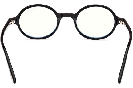 Brillen Tom Ford FT5975-B 001 Ronde Zwart