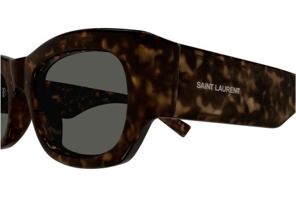 Zonnebril Saint Laurent SL713 002 Vierkant Havana