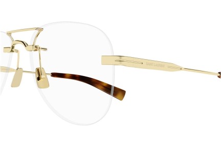 Brillen Saint Laurent SL745 002 Pilot Goud