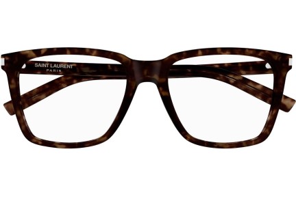 Brillen Saint Laurent SL717SLIM 002 Vierkant Havana