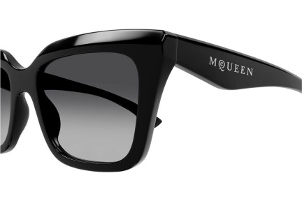 Zonnebril Alexander McQueen AM0473S 001 Vierkant Zwart