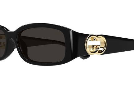 Zonnebril Gucci GG1661S 001 Rechthoekige Zwart