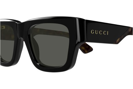 Zonnebril Gucci GG1668S 001 Vierkant Zwart