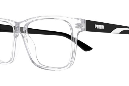 Brillen Puma PU0470O 004 Vierkant Transparant