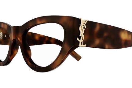 Brillen Saint Laurent SLM94OPT 002 Cat Eye Havana