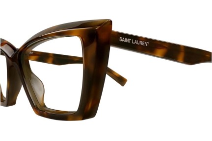 Brillen Saint Laurent SL657OPT 002 Cat Eye Havana